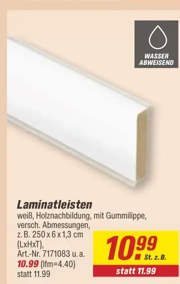 Laminatleisten