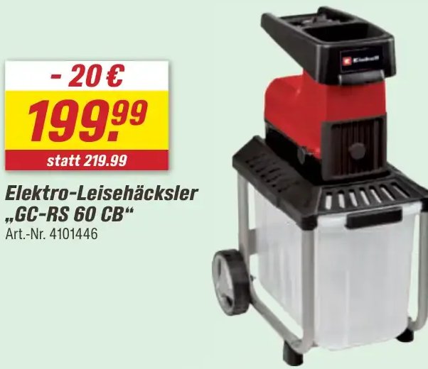 Elektro-Leisehäcksler