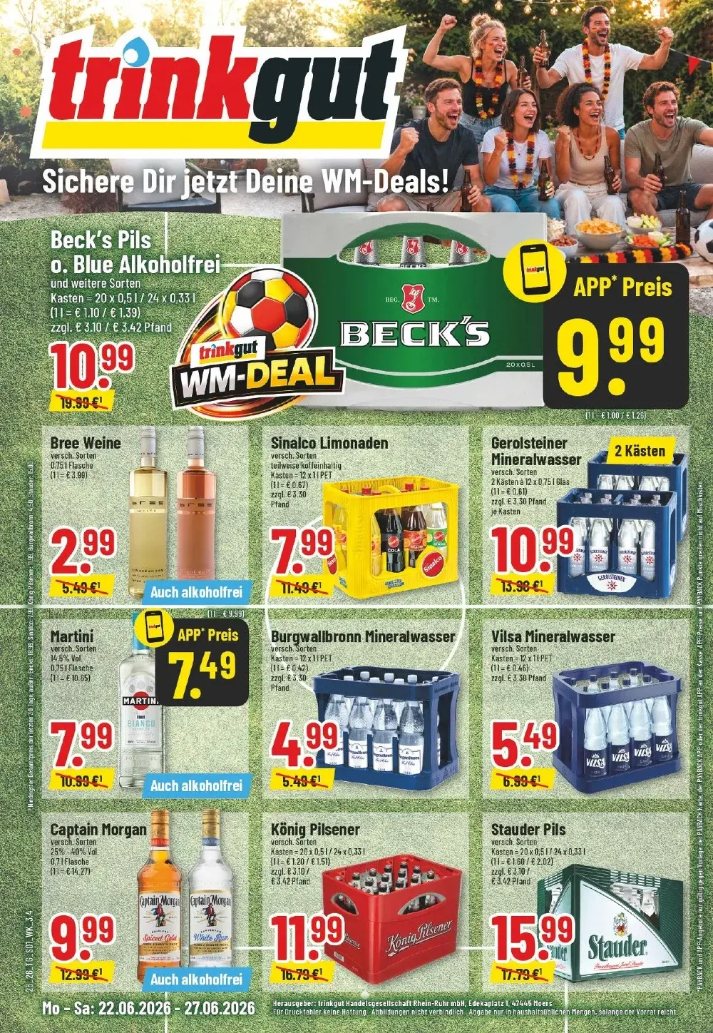 Trinkgut Prospekt Seite 1