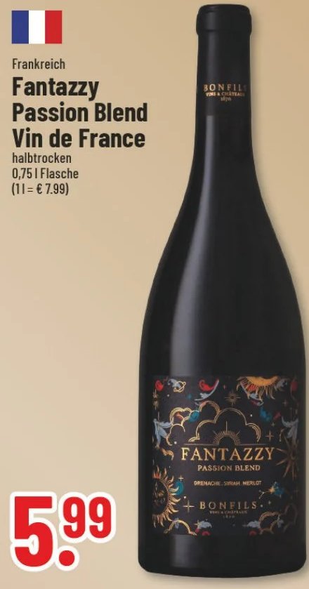 Fantazzy Passion Blend Vin de France