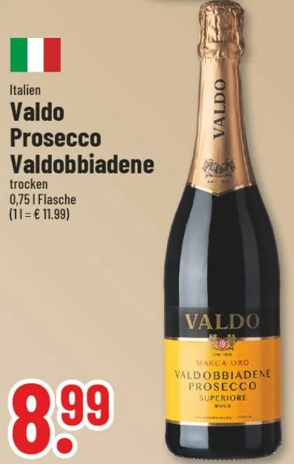Valdo Prosecco Valdobbiadene