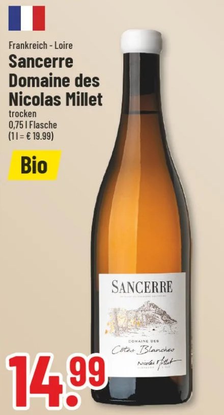 Sancerre Domaine des Nicolas Millet