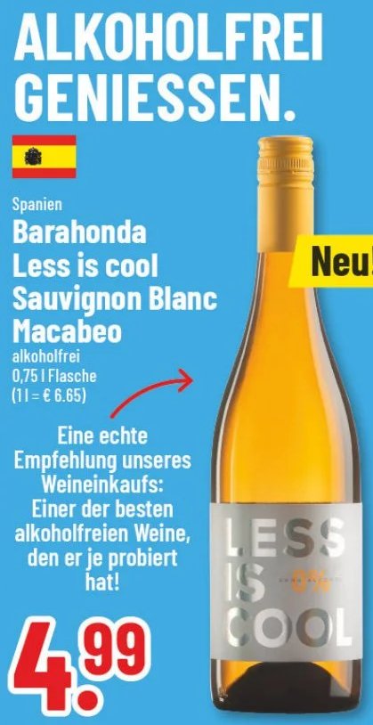 Barahonda Less is cool Sauvignon Blanc Macabeo