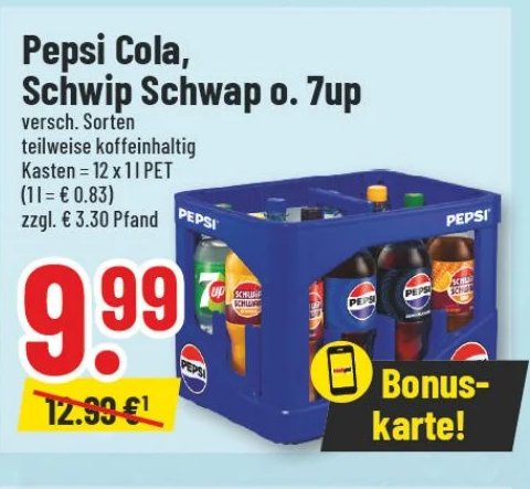 Pepsi Cola, Schwip Schwap o. 7up