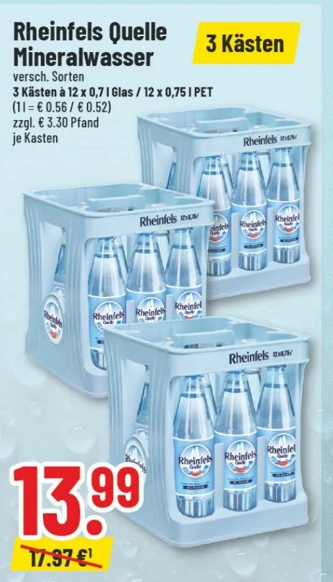 Rheinfels Quelle Mineralwasser