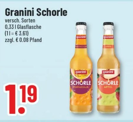 Granini Schorle