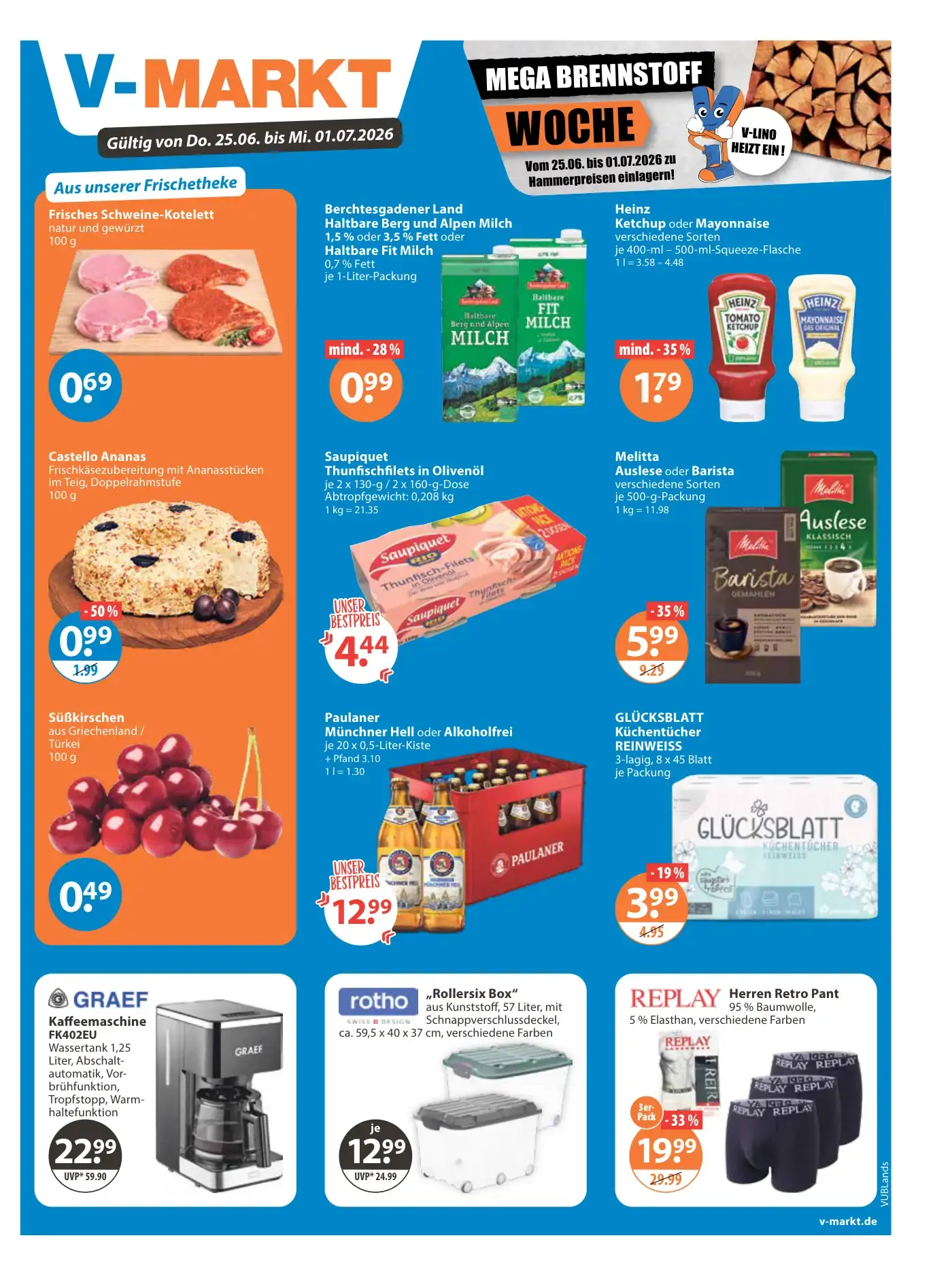 V-Markt Prospekt Seite 1