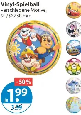 Vinyl-Spielball