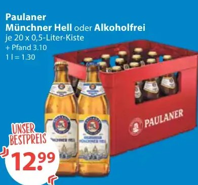 Paulaner Münchner Hell oder Alkoholfrei