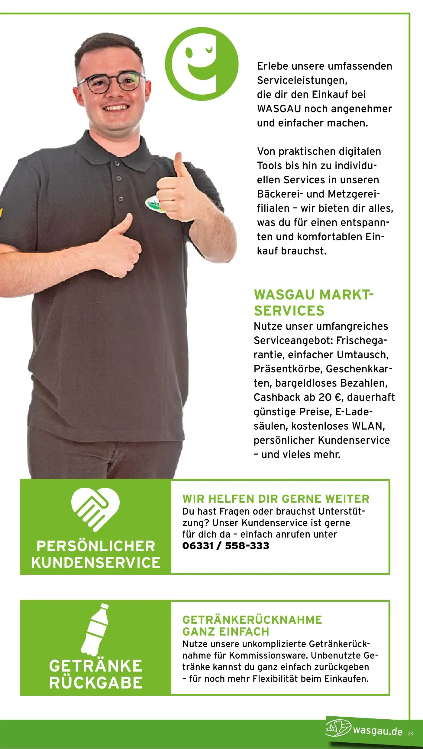 Wasgau Prospekt Seite 23