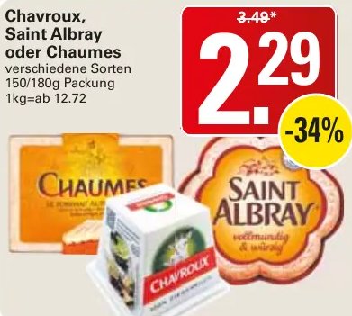 Chavroux, Saint Albray oder Chaumes