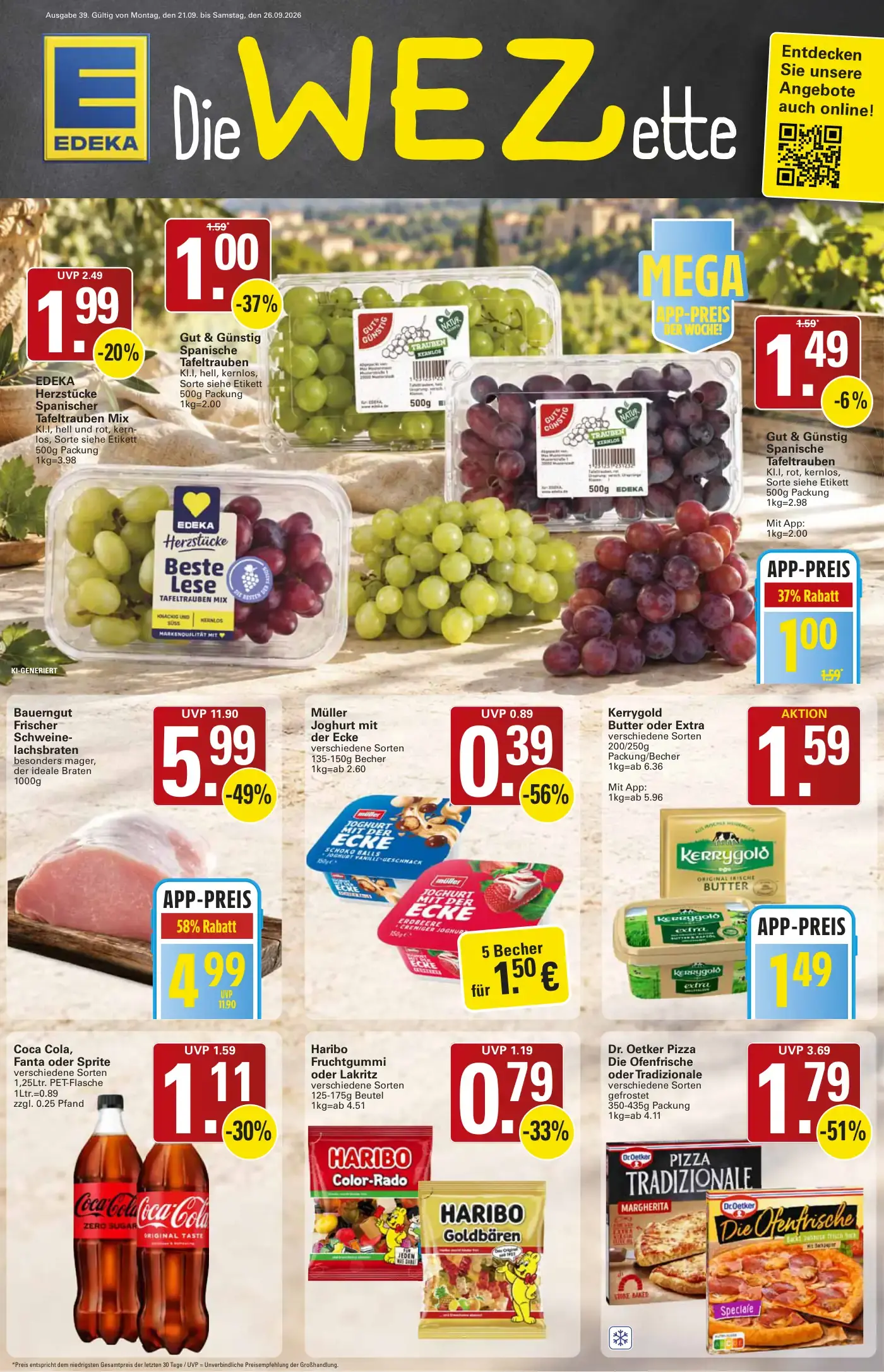WEZ Prospekt nächste Woche zum Blättern