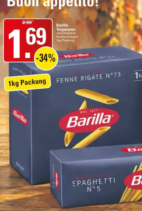 Barilla Teigwaren