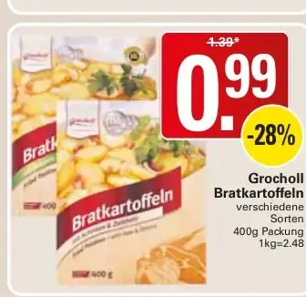 Grocholl Bratkartoffeln