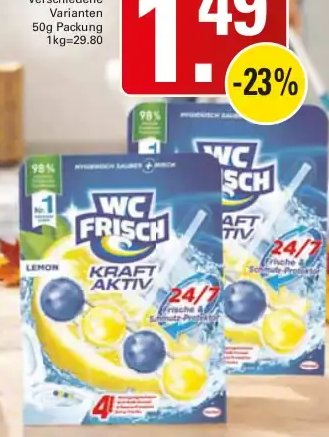 WC Frisch Kraft Aktiv