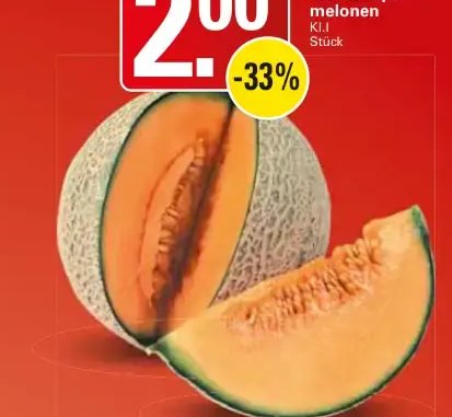 Brasilianische Cantaloupe-melonen