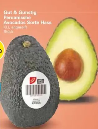Gut & Günstig Peruanische Avocados Sorte Hass