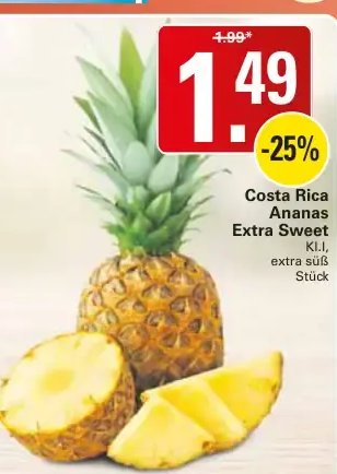 Costa Rica Ananas Extra Sweet