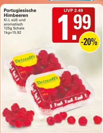 Portugiesische Himbeeren