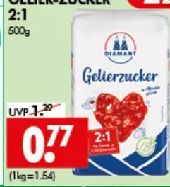 DIAMANT GELIER-ZUCKER 2:1