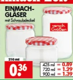 EINMACH-GLÄSER